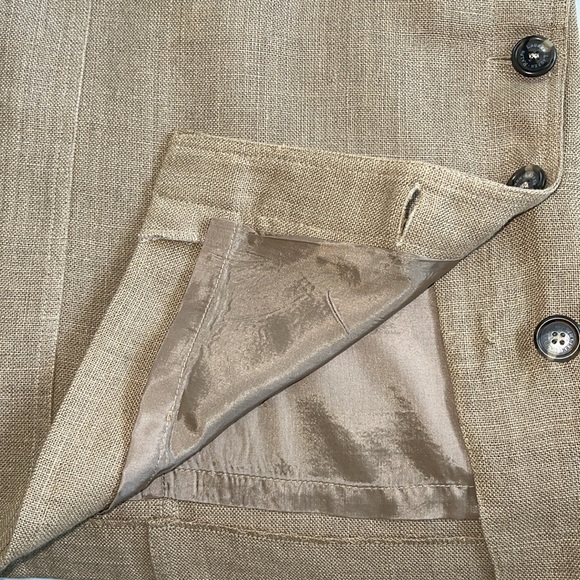 Lauren Ralph Lauren Linen Lined Skirt Size 10 - Picture 5 of 5